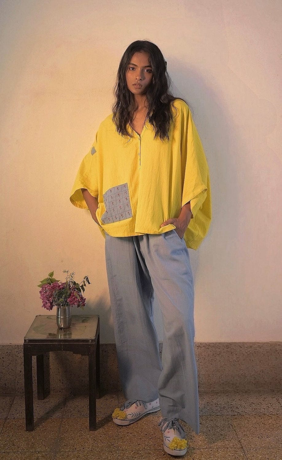 Deeta Elly coord set featuring a stylish matching top and pants in a modern, casual design.